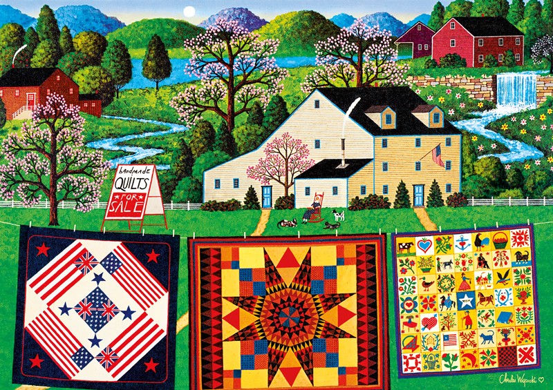 The Quiltmaker Lady, Charles Wysocki