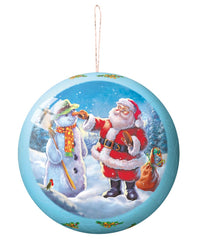 Ravensburger Christmas 3D Puzzle Ball Ornament (Santa with Snowman)
