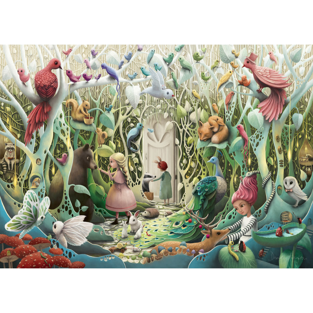 PZ Ravensburger The Secret Garden, Demelsa Haughton (1000 pièces) (État/Utilisé - PUZZLES FOR GOOD)