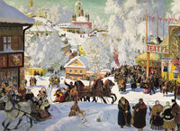 Maslenitsa, Boris Kustodiev
