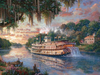 The River Queen, Thomas Kinkade (Special Edition Metallic Finish)