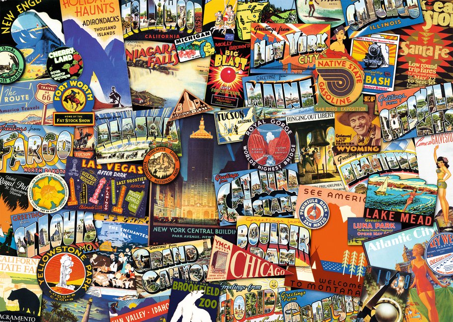 Ravensburger Road Trip USA