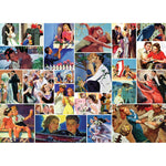 Romance Collage, Norman Rockwell - The Saturday Evening Post (Version 2)