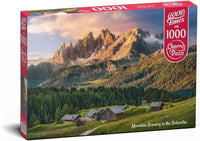 Pays de montagne dans les Dolomites (1000pcs)