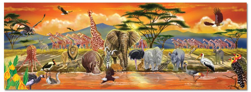 Safari Floor Puzzle