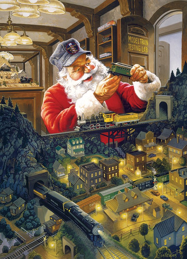 Santa's Railway, Tom Newsom