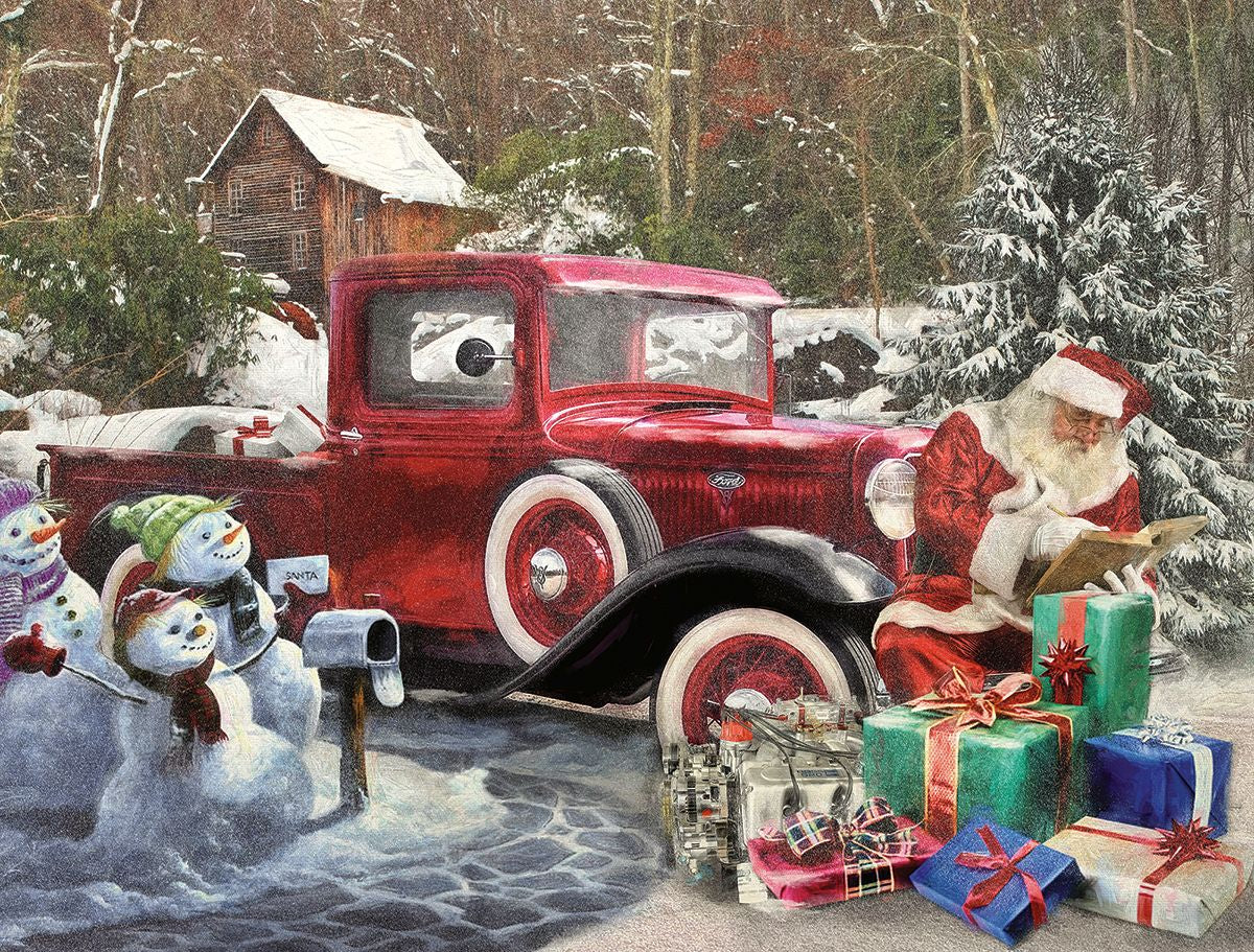 Santa's Truck, Robert Kramer (1000pcs)