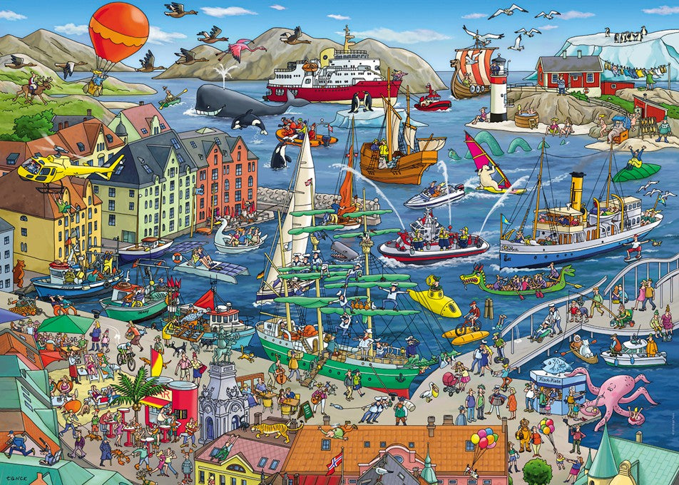 Seaport, Birgit Tanck (Triangular Box)