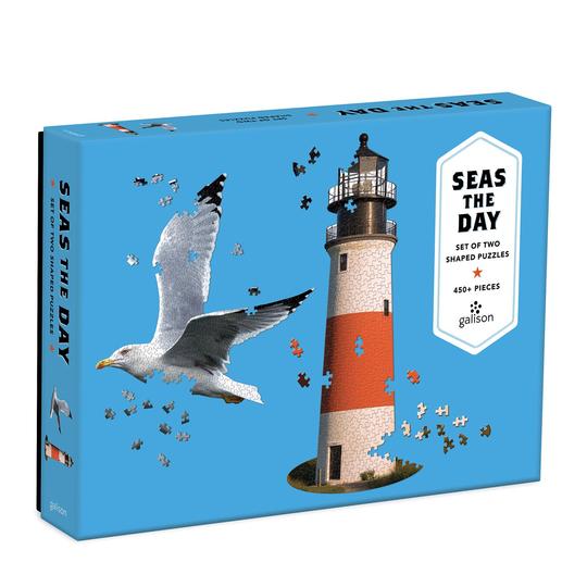 Seas The Day - Set of Two Shaped Puzzles