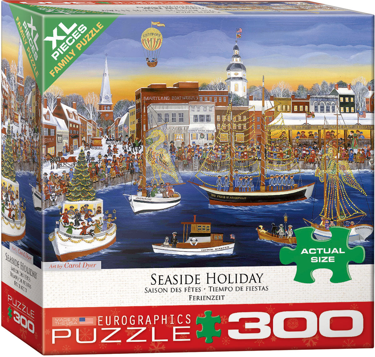 Seaside Holiday, Carol Dyer (300XLpcs)