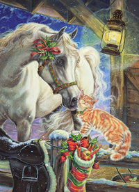 Salutations de la saison, Donna Race (Family Puzzle)