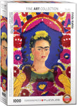 Fine art: autoportrait / le cadre, Frida Kahlo