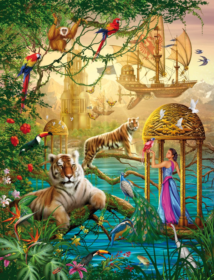 Shangri-La Summer, Ciro Marchetti (puzzle holographique)