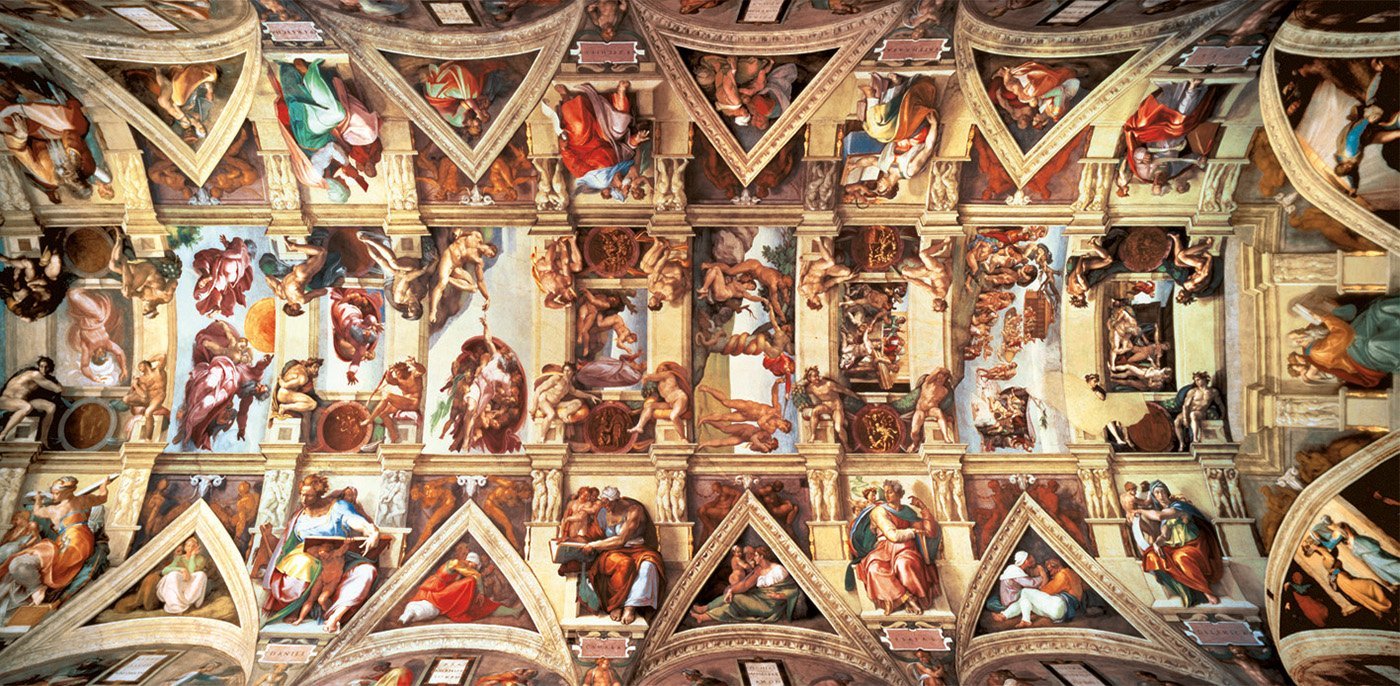 Chapelle Sixtine, Michelangelo Buonarrotti