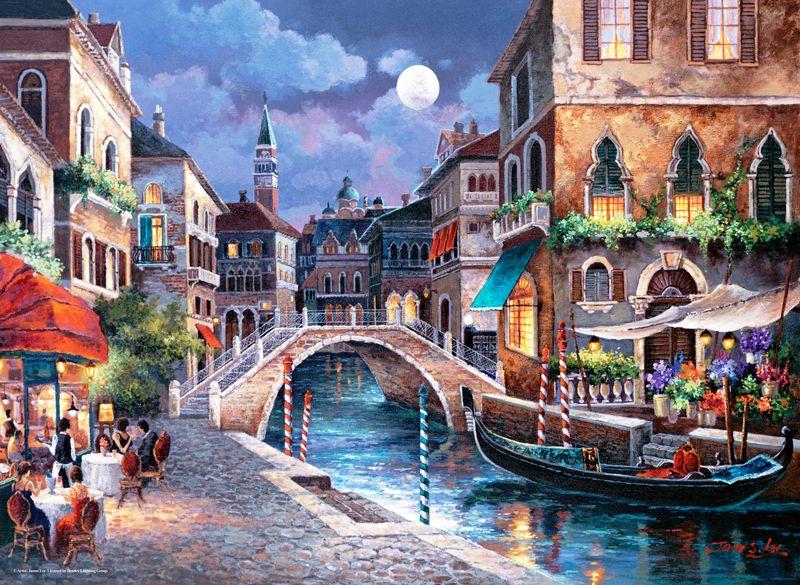 Streets de Venise II, James Lee