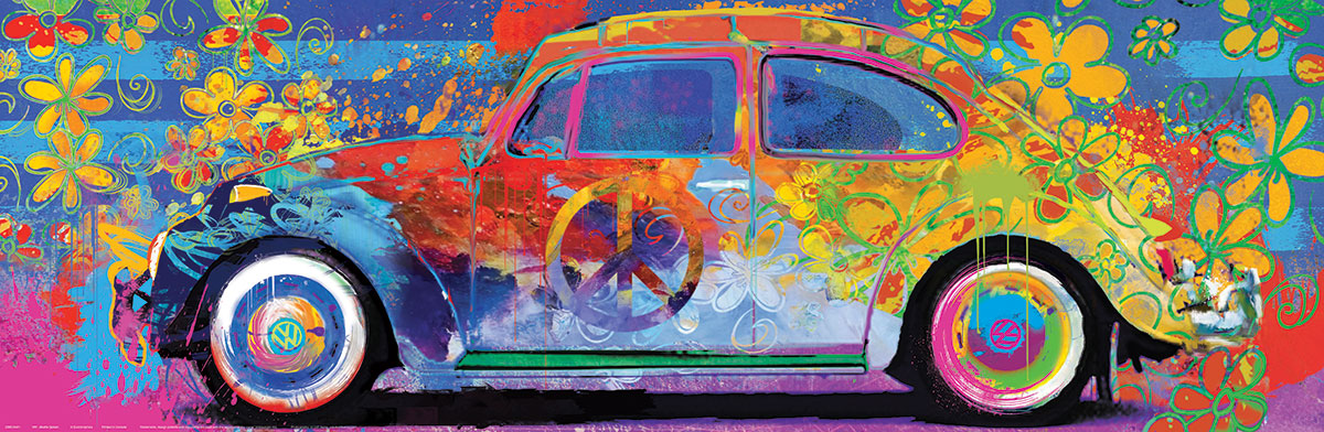 VW Beetle Splash (Panoramic)