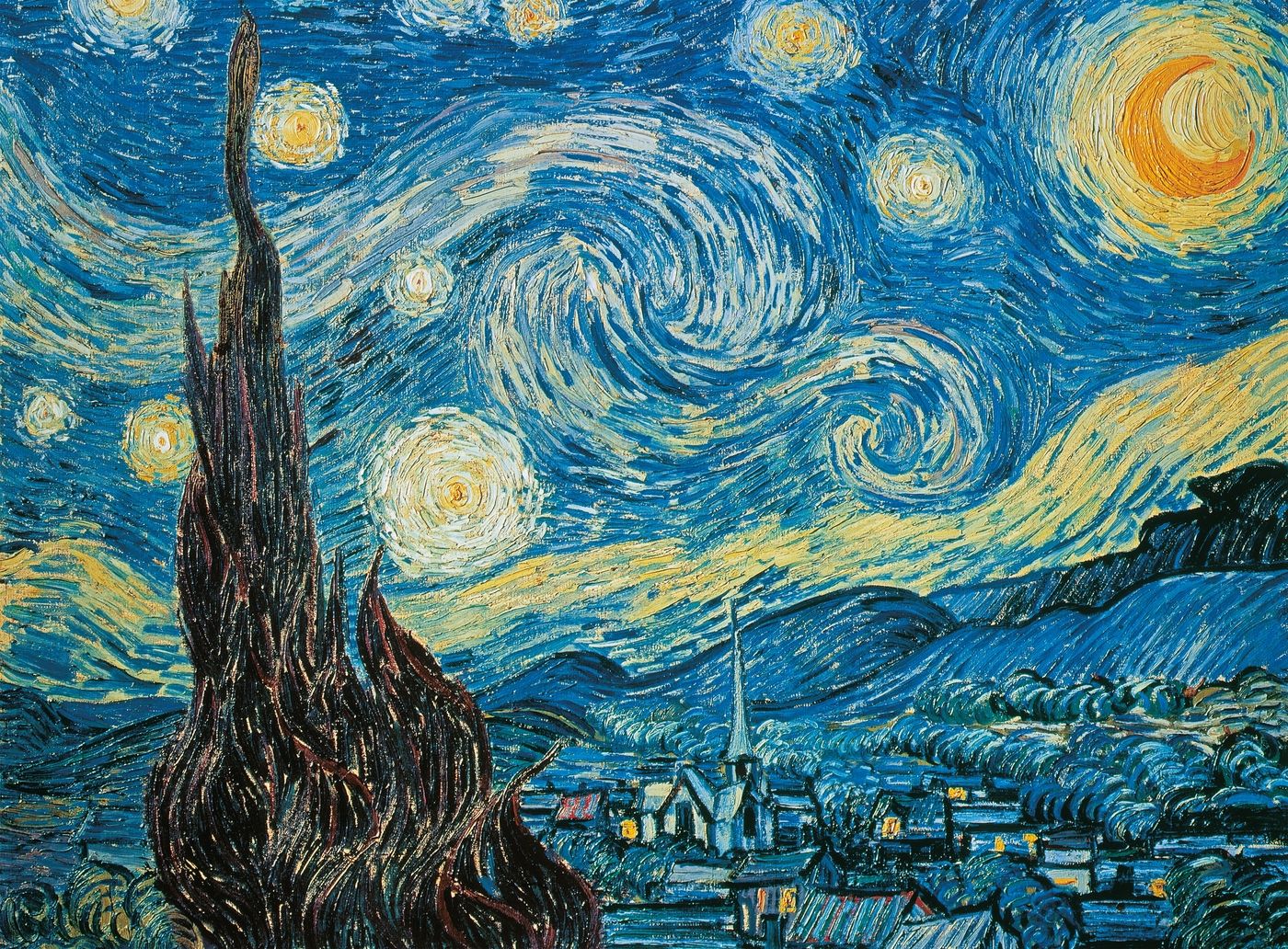 Starry Night, Vincent van Gogh