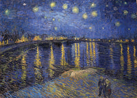 Nuit étoilée sur le Rhône, Vincent Van Gogh