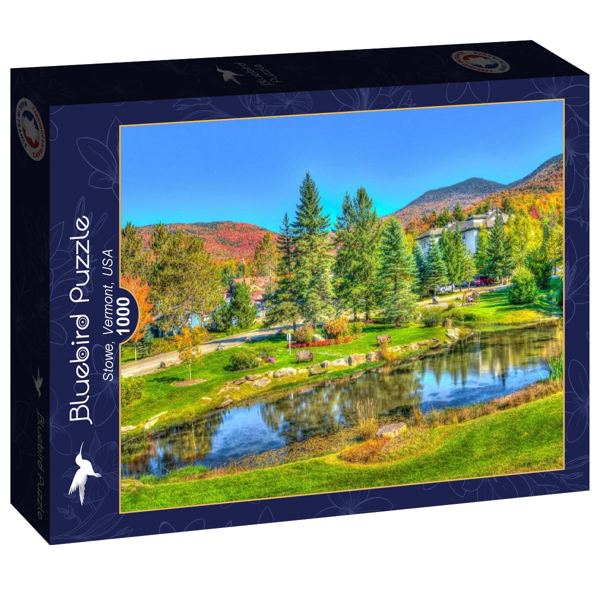 Stowe, Vermont, USA (1000pcs)