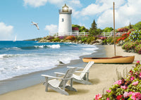 Pfg Ravensburger Sunlit Shores, Alan Giana (300 Large) (UsageUsed – PUZZLES FOR GOOD)