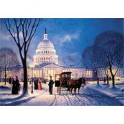 Winter Evening on the Hill