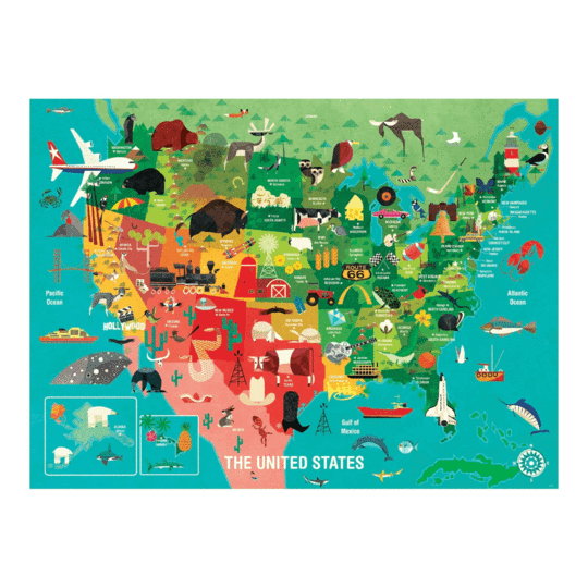 PFG The United States (Usage/Used - PUZZLES FOR GOOD)