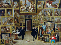 Archiduc Léopold Wilhelm dans sa galerie de photos