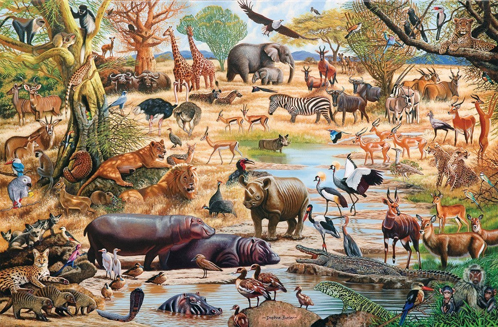 African Paradise - JigsawJungle.com