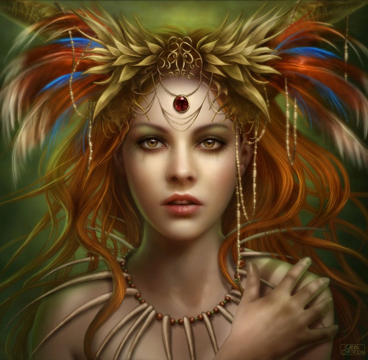 Tribal Goddess, Cris Ortega (1000pcs)
