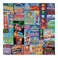 Signes de motel vintage, Troy Litten