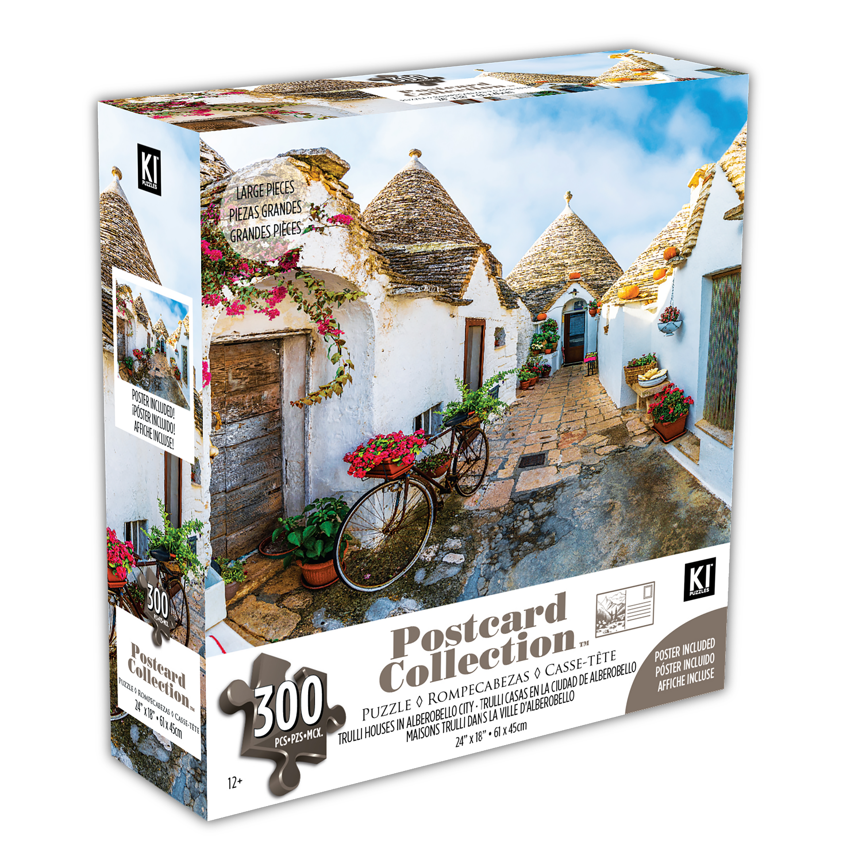 Collection de cartes postales - Houes Trulli à Alberobello City (300pcs)