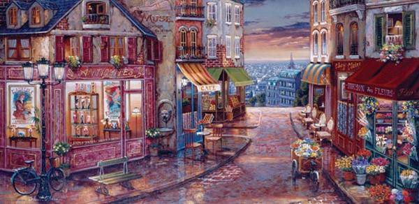 Vue de crépuscule, John O'Brien