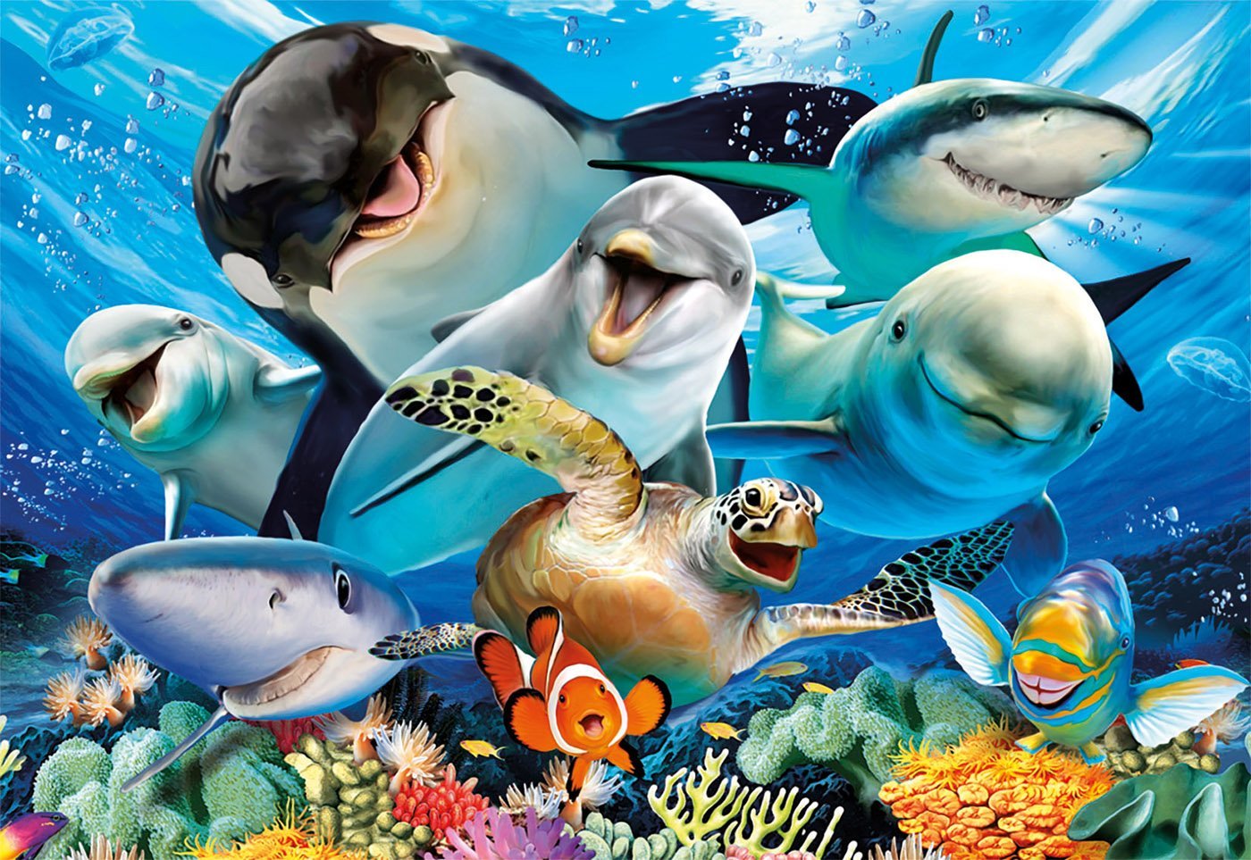 Selfies sous-marins, Howard Robinson