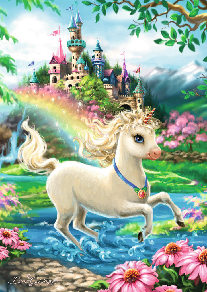Ravensburger Unicorn Castle, Dona Gelsinger (35pcs)