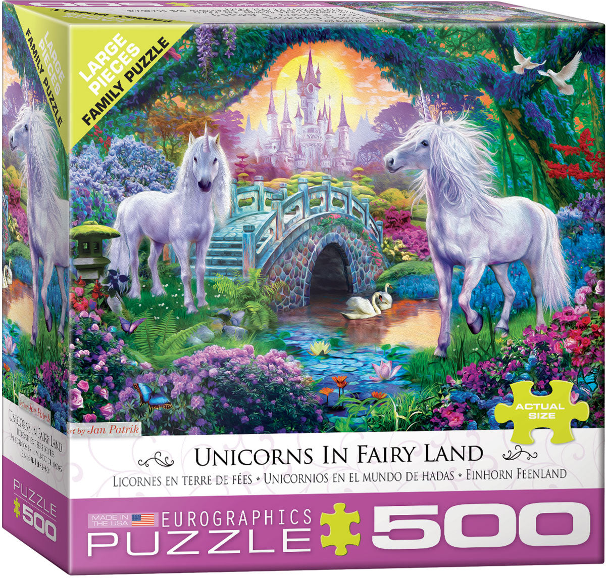Unicorns in Fairy Land, Jan Patrik Krasny (500pcs)