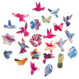 Elusive Colibri (Size M) (Wooden Jigsaw Puzzle)