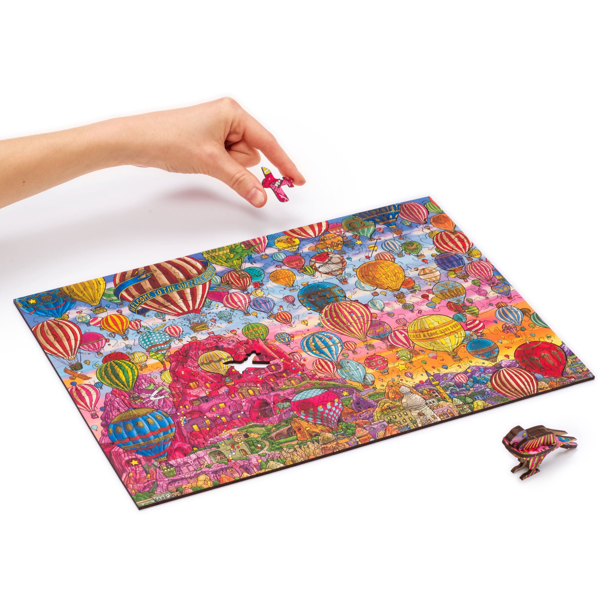 Amazing Cappadocia (Quezzle Part 1) (Wooden Jigsaw Puzzle)