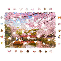 Sakura (Size M) (Wooden Jigsaw Puzzle)