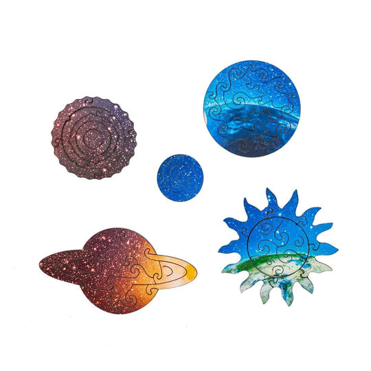 Planet Earth (Size M) (Wooden Jigsaw Puzzle)