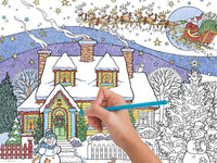 Célébration de neige: colorez le vôtre