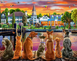 Dockside Dogs (Chiens sur le Quai), Adrian Chesterman
