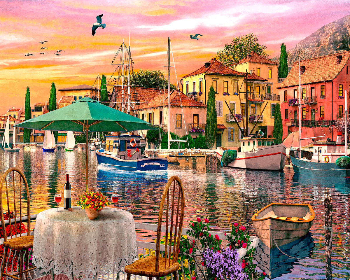 Sunset Harbor, Dominic Davison