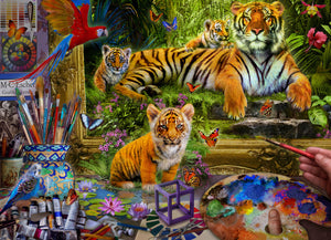 Tiger Painting, Jan Patrik Krasny