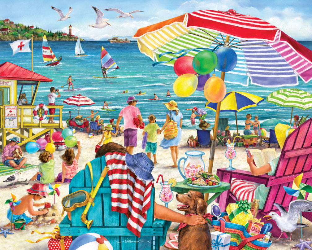 Day at the Beach, Randy Wollenmann