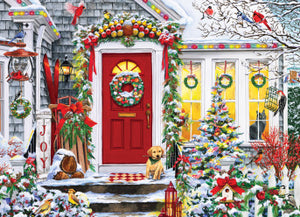 PFG Winter Welcome, Joelle McIntyre (1000pcs) (Usage/Used - PUZZLES FOR GOOD)