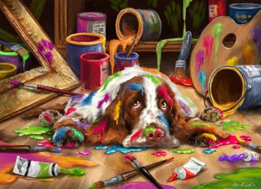 Puppy Picasso, Marcello Corti (1000pcs)