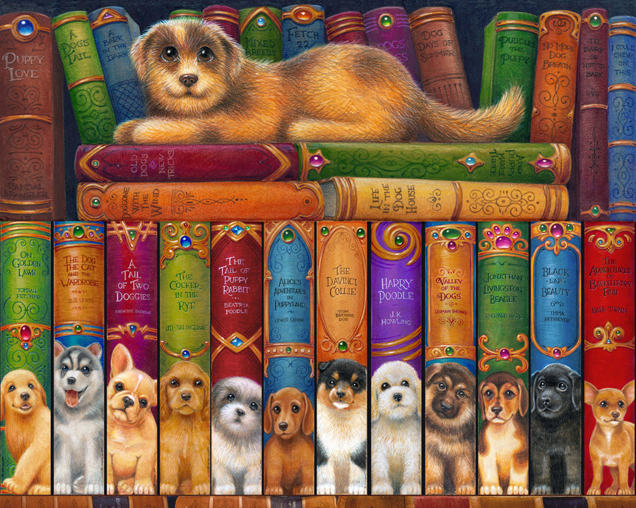 Dog Bookshelf