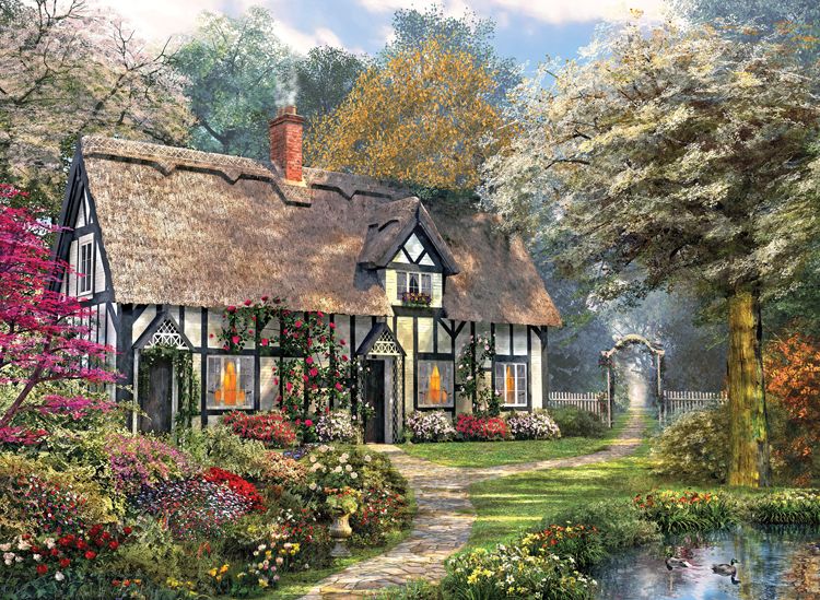 Victorian Garden, Dominic Davison (1000pcs)