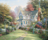 Jardin victorien 2, Thomas Kinkade