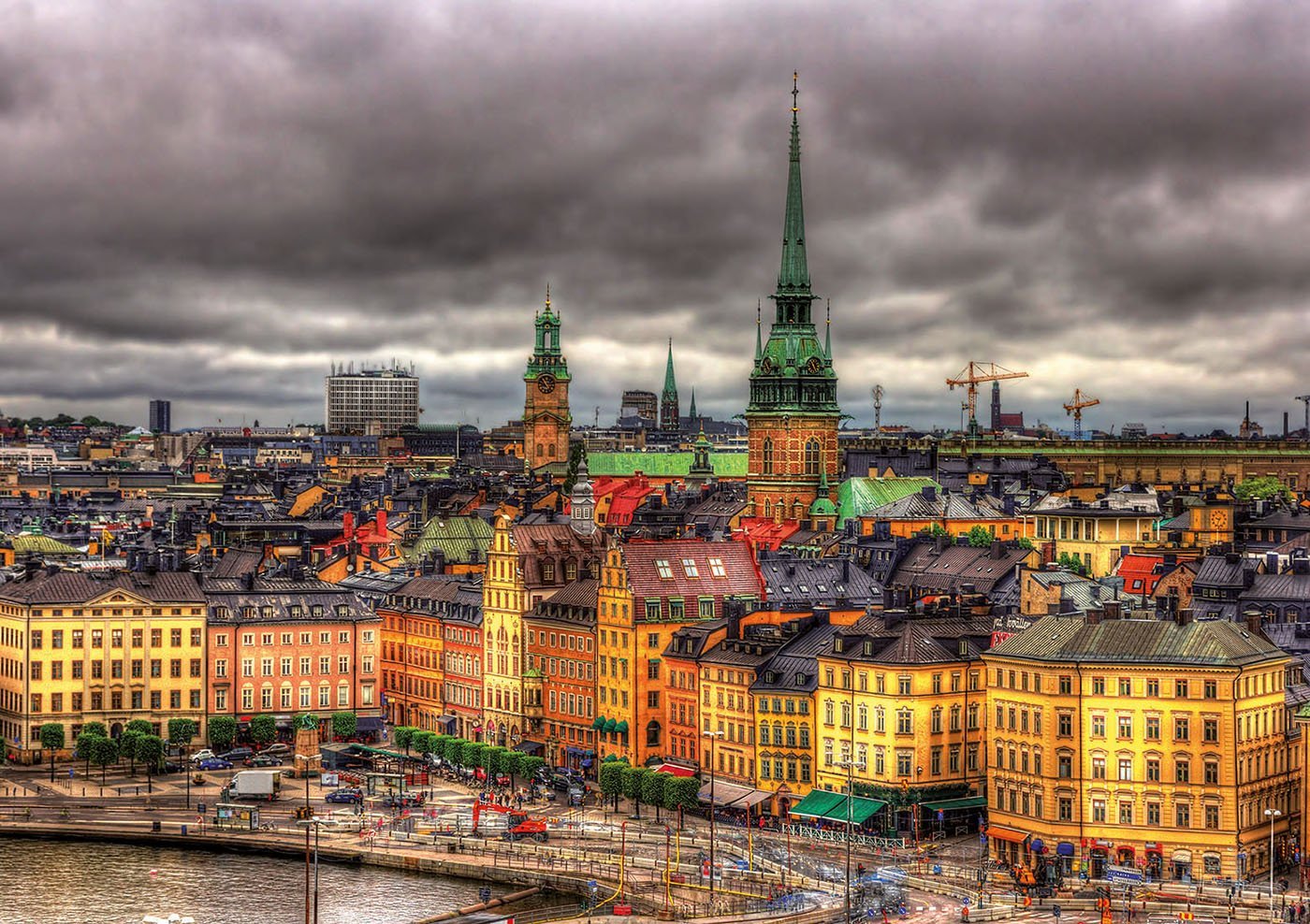 Vues de Stockholm, Suède (Utilisation - PUZZLES FOR GOOD)